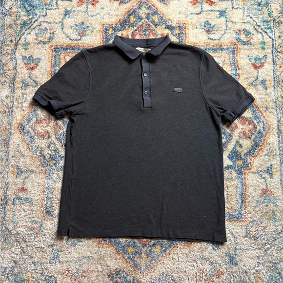 Burberry Logo Polo Shirt Medium - Picture 1 of 5